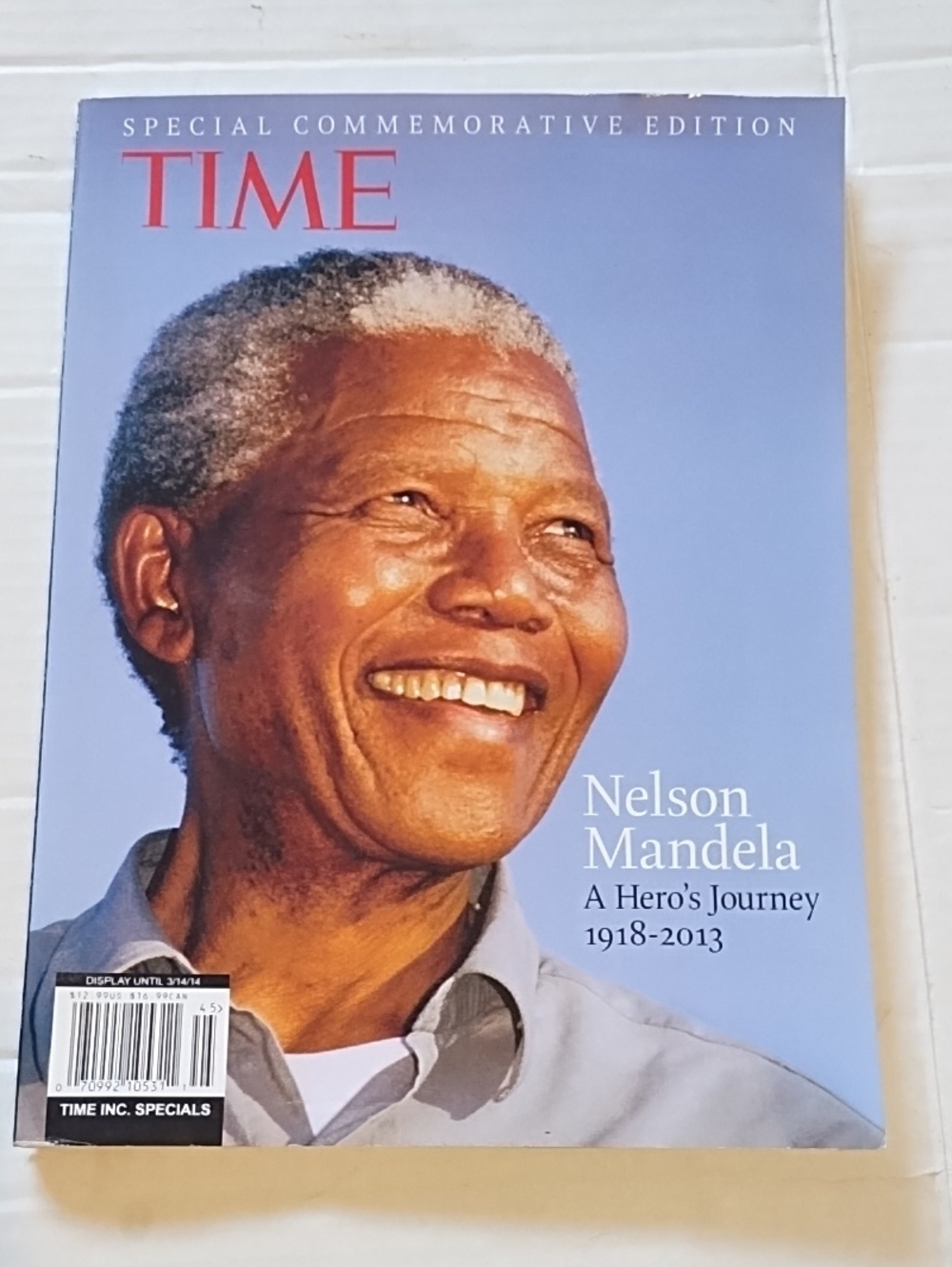 Time Magazine "Nelson Mandela" Special Edition